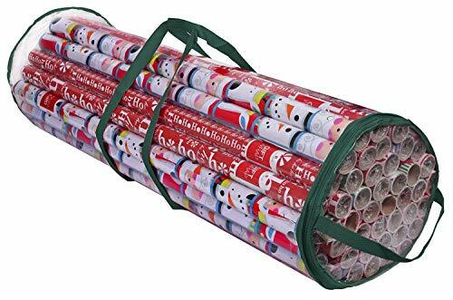 christmas wrapping paper container