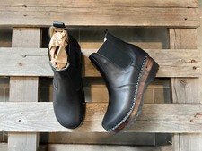 Swedish Clogs Troentorp Rockwell Black Size US Womens 9 / US Mens 6 /EU 39