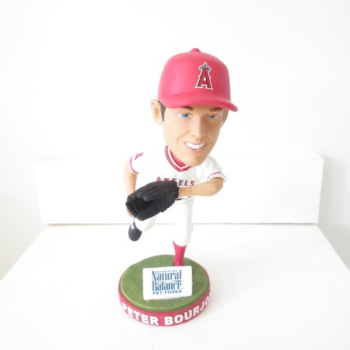 Los Angeles ANAHEIM LA Angels STADIUM MLB BASEBALL PETER BOURJOS #25 BOBBLEHEAD - Picture 2 of 10