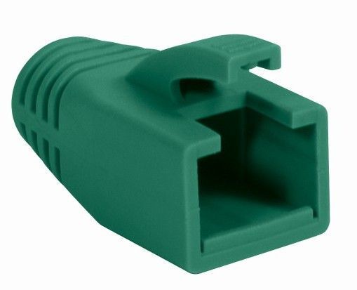 Intellinet Copriconnettore per Plug RJ45 Cat.6 8mm Verde