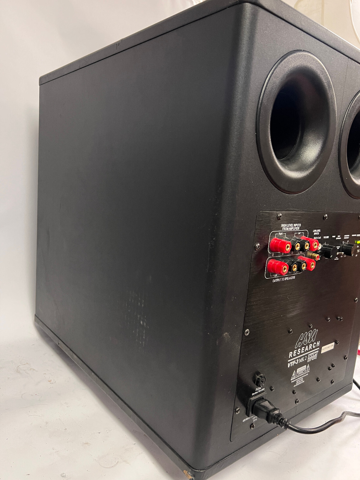 HSU Research Subwoofer VTF3 MK2 12" Woofer, 1400W Amplifier 5Star Reviews! eBay