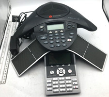 Polycom Lot of 2 Soundstation IP 7000 Speaker Phone, SoundStation 2W Dect 6.0