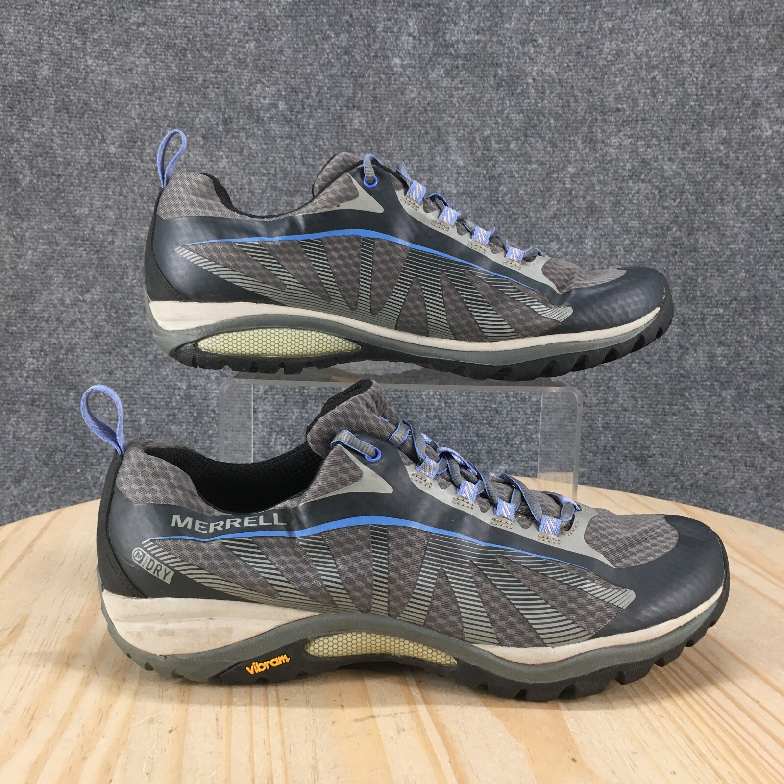 Merrell Scarpe Donna 10.5 Bordo Sirena 3 Sneakers Grigio Stringate Comode Basse J37194