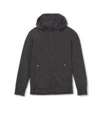 NEW All in Motion Boys Ponte Full Zip Hooded Sweatshirt X-SMALL Black