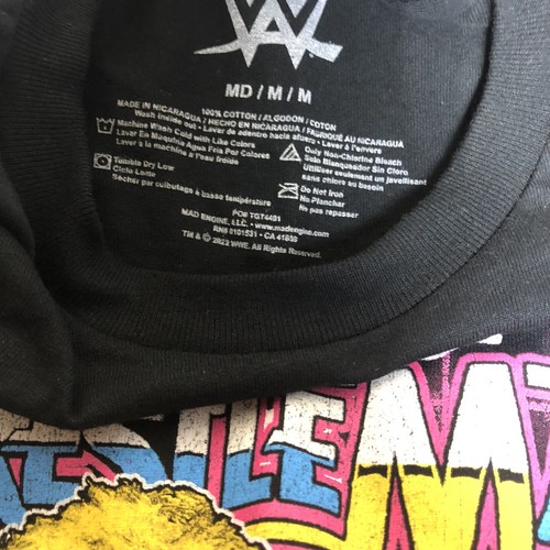 Camiseta Retro WWE WrestleMania VI Ultimate Warrior Macho Man Savage Talla Mediana - Imagen 5 de 5