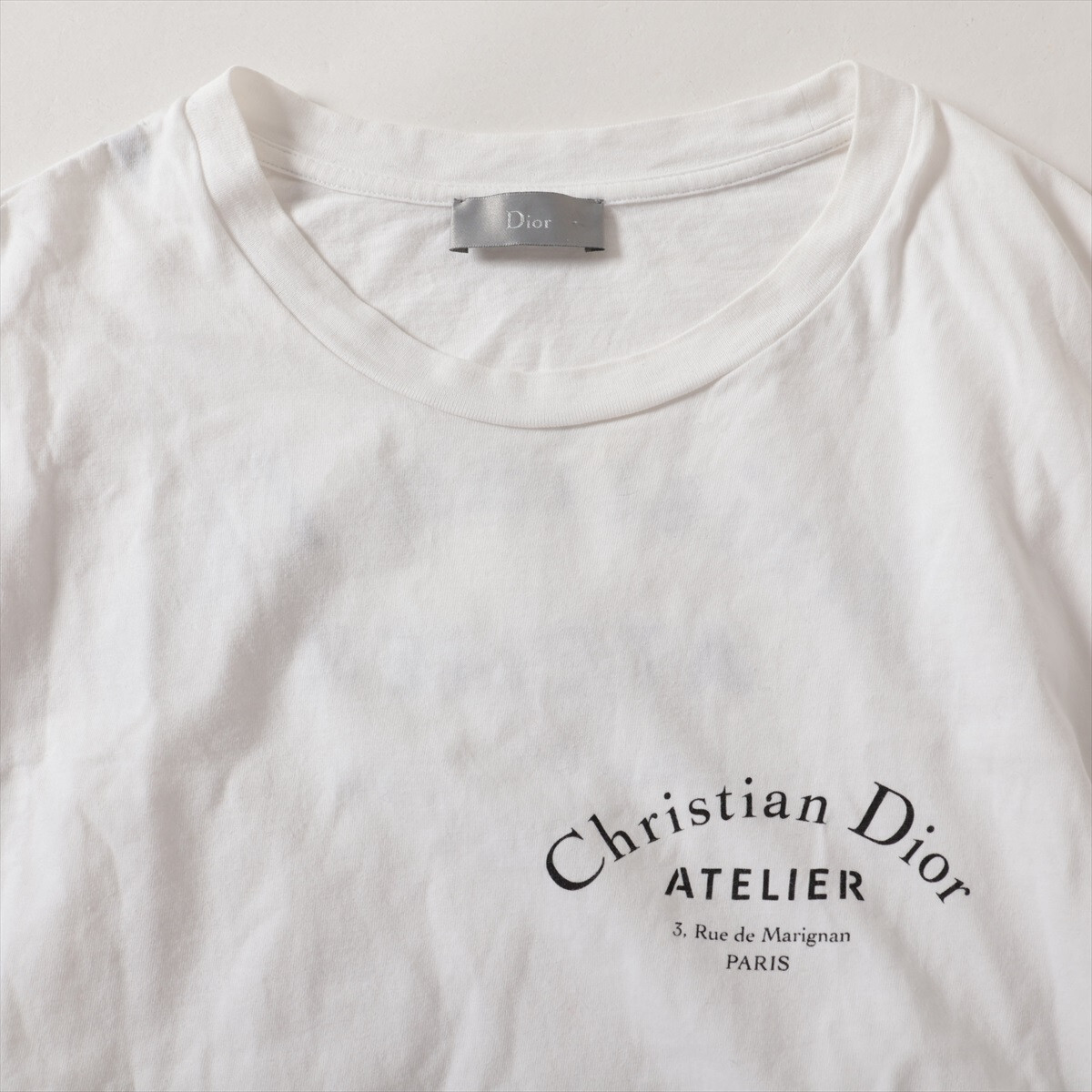 Christian Dior ATELIER Tシャツ Christian Dior Atelier T Shirt - Black Men's Small Designer