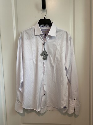 NWT Visconti Back Button Down Shirt LARGE