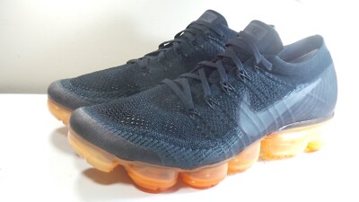 NIKE 2017 AIR VAPORMAX AH8449 001 BLACK ORANGE 11 FLYKNIT 1 90 PLUS PRESTO MAX