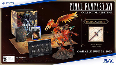FINAL FANTASY XVI FF 16 - COLLECTORS EDITION PS5 Neu OVP!!