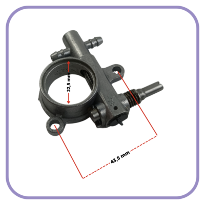 Pompa Dell'Olio Per Motosega 25CC/38CC - Compatibile Con Modelli A Vite Senza Fine, Sostituzione Diretta - Foto 8