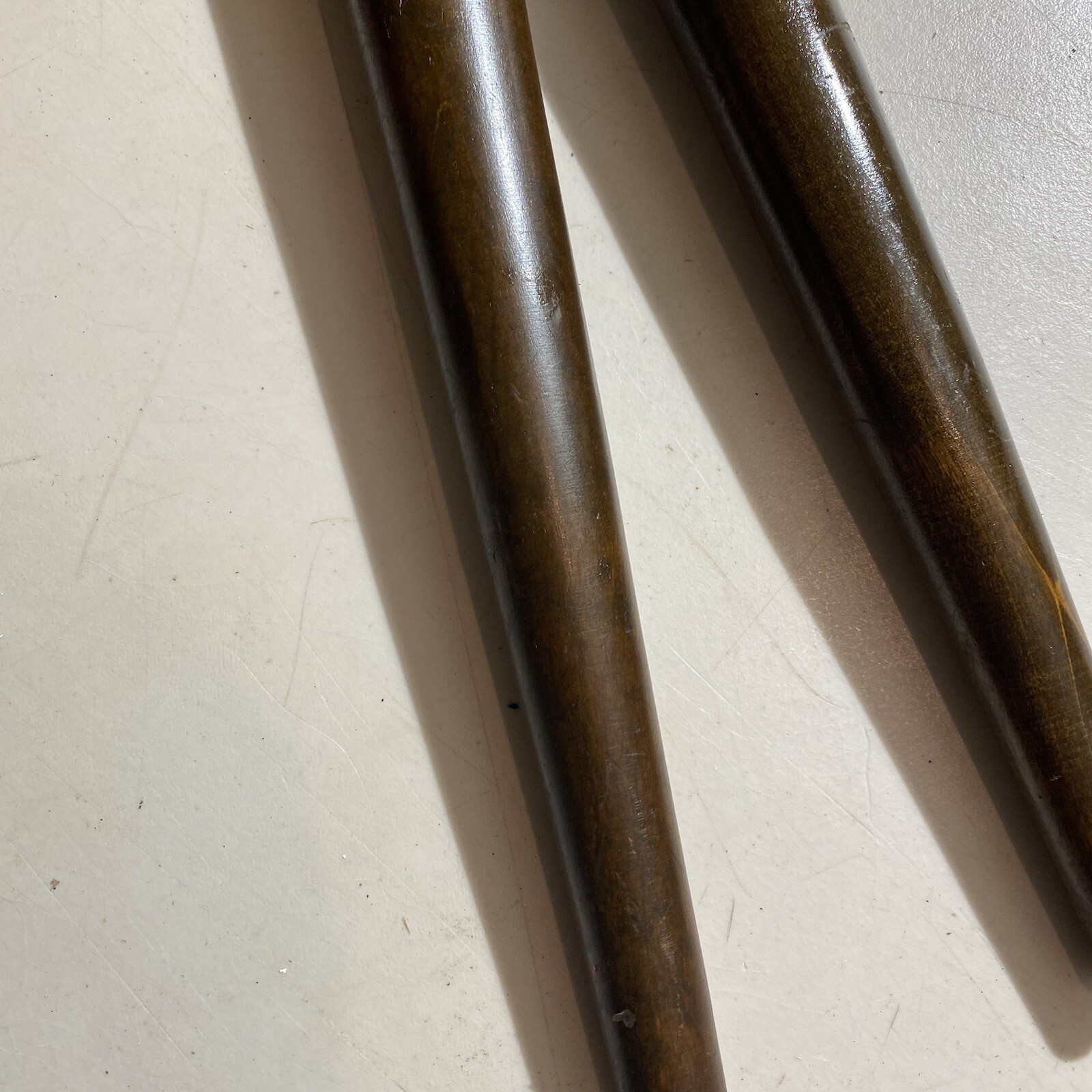 MCM Tapered Legs (2) May Need Refinishing 14” eBay