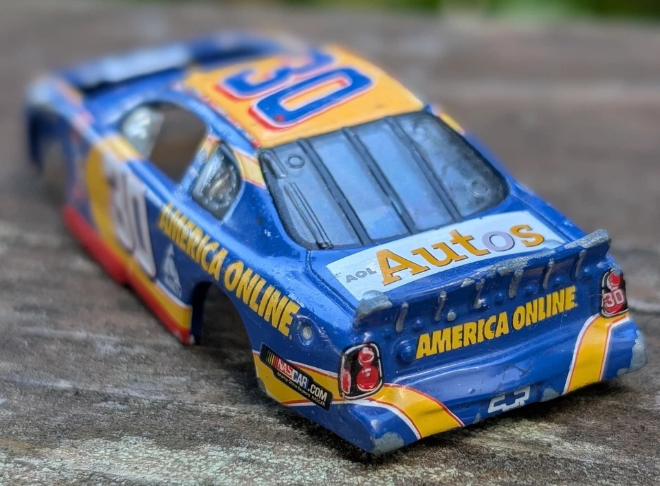 NASCAR Chevy Monte Carlo #30 America Online 1:64 Diecast BODY ONLY - Image 3 of 4