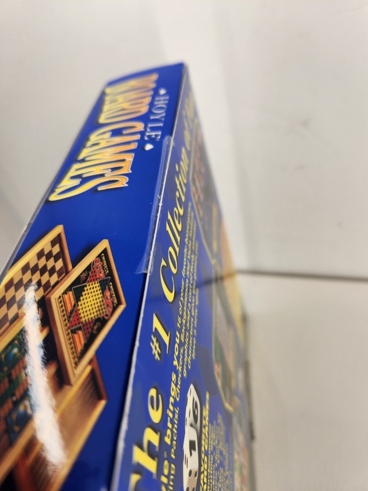 Sealed Hoyle Board Games SIERRA Big Box PC Software Vintage Rare 2001