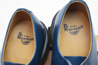 Doc Dr Martens 1461 3 Eye Leather Oxford Sea Blue Antique