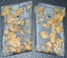 Norton, Korriphila TP70 pistol grips pearl with gold leaf plastic