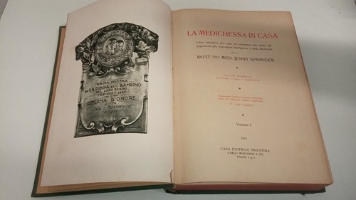 DOTT.essa JENNY SPRINGER - LA MEDICHESSA IN CASA vol. 1 e 2 - 1933 - CV1 - 第 7/8 張圖片