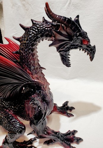 Roter Feuerdrache LED beleuchtete Dungeons & Dragons Magie Halloween Home Akzente 19" - Bild 10 von 21