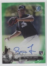 2017 Bowman Chrome Rookie Green Refractor /99 Reynaldo Lopez #BCAR-RL Auto 0oo8