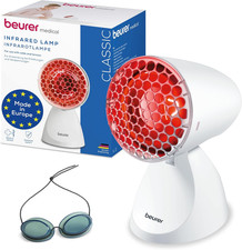 Beurer IL11 Infrared Heat Lamp | Warm, Soothing Infrared Light | Helps Ease Musc
