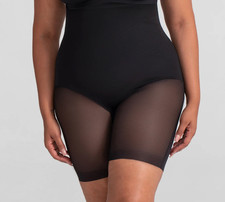Honeylove Super Power Short HLSW03 Vamp Black size 1X Shapewear NWT
