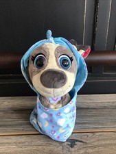 Disney Junior T.O.T.S. Cuddle Wrap Pablo Puppy Dog Plush Stuffed Animal Blanket