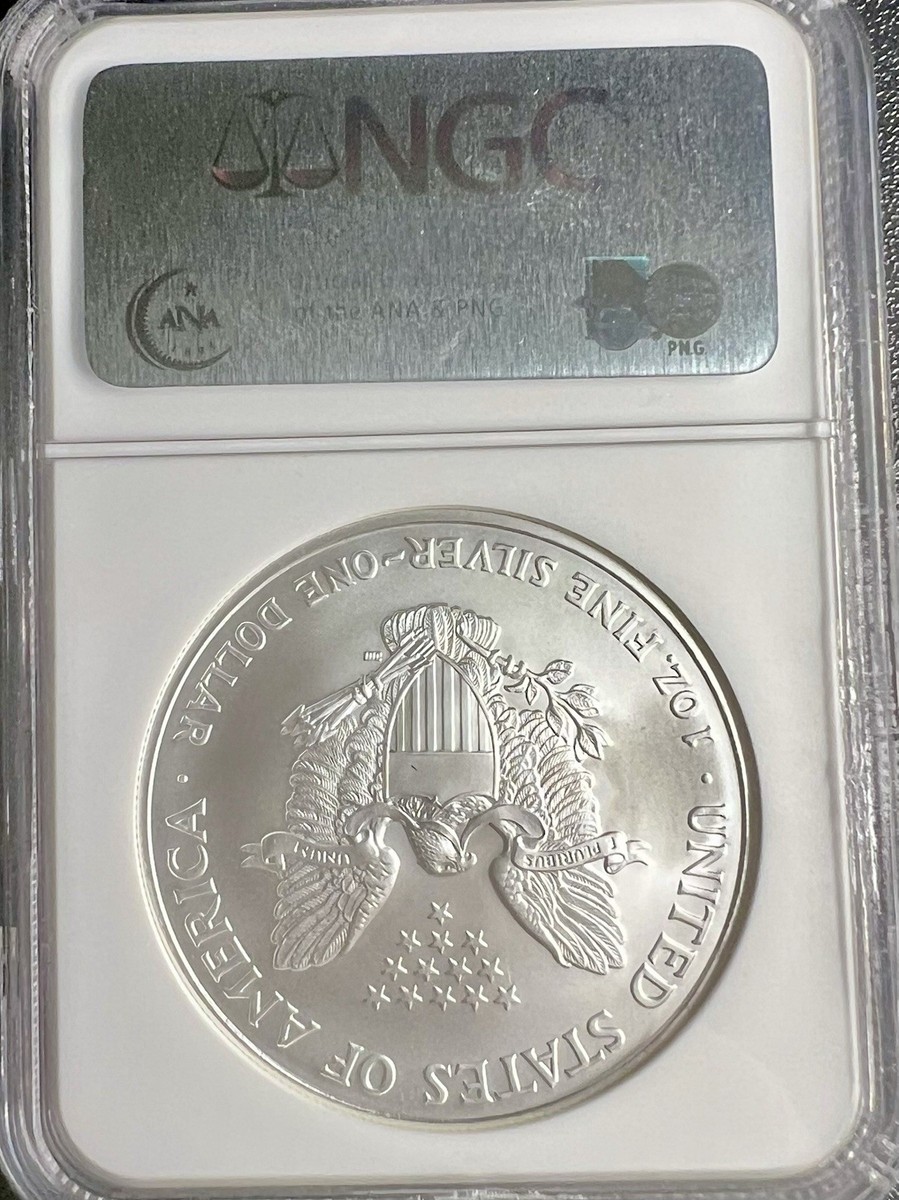 2006 American Silver Eagle $1 NGC MS69 First Strike 1 oz Silver