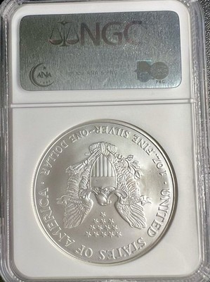 2006 American Silver Eagle $1 NGC MS69 First Strike 1 oz Silver