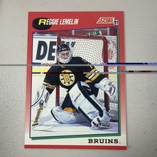 1991-92 Score Canadian - Reggie Lemelin #127
