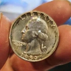 Proof 1959 Washington Quarter , Toned  Gem+++