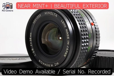 [CASI COMO NUEVO+] Minolta MC W.Rokkor 28mm f/2.8 Gran Angular MF SLR Prime... - Imagen 1 de 4