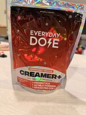 Everyday Dose Collagen Peppermint Mocha Creamer+ Powder W Probiotics 7.4 oz