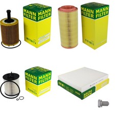 MANN-FILTER Inspektionspaket Filterset passend für Audi A2 1.4 TDI 1.2 8Z0