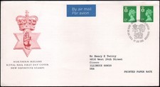 FDC, definitive, 1987, Edinburgh to Cicero IL