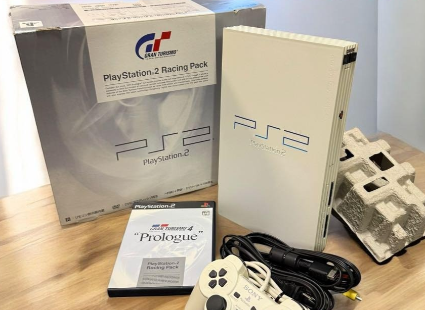 Rare color PS2 Racing Pack SCPH-55000 GT in perfect working