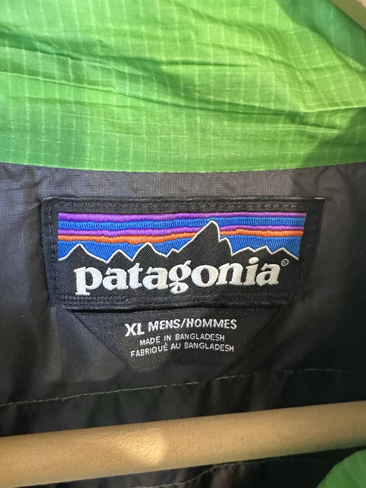 Patagonia Nano Puff Jacket Peppergrass Green Full Zip Men's XL Colorful thumbnail 6