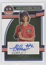 2023 Panini USA Baseball Stars & Stripes Brady Harris #ADPS-BH Auto n5h