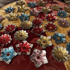 Vintage Christmas Foil light reflectors Lot O...