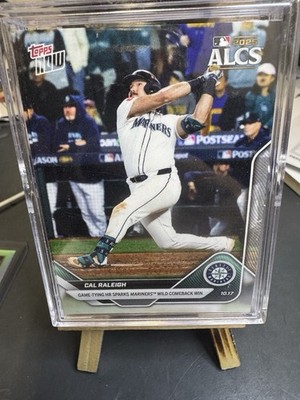 Cal Raleigh ALCS Game-Tying HR Game 5 Win 2025 MLB Topps NOW - Card 881