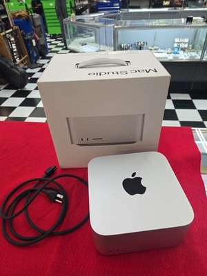 Apple Mac Studio M2 Max 12-Core CPU 30-Core GPU 32GB RAM 512GB MQH73LL/A 2023