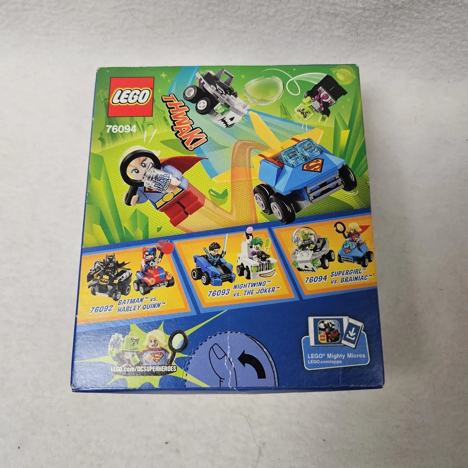 LEGO 76094 DC Super Heroes Mighty Micros Supergirl vs Brainiac New in Sealed Box - Image 2 of 4