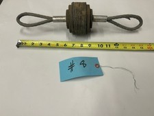 3.5" OD   Greenlee Conduit Lube Spreader Swab.   lot#8