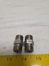 Binks 72-798 SS DM Nipple 3/8 X 3/8 Lot Of 2
