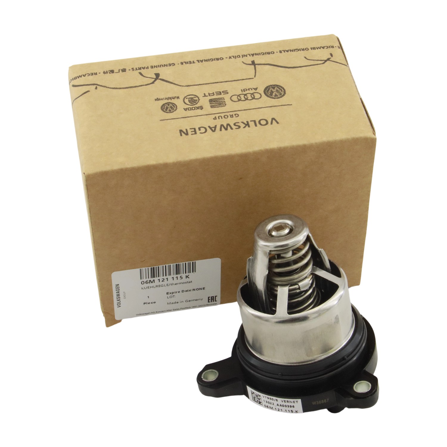 Water Pump Thermostat Solenoid Kit For Audi Porsche Bentley 06M121013G 2.9T 3.0T