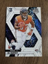 RJ HARVEY Rookie 2025 Panini Mosaic White Sparkle Ssp