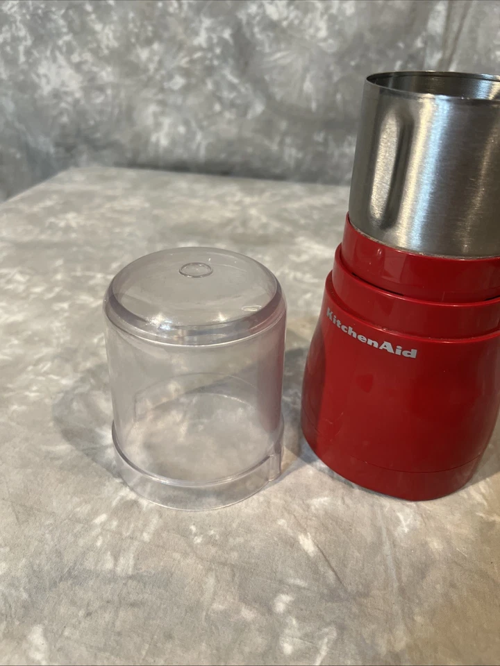 Molinillo de cuchillas para molinillo de café Kitchen Aid con tapa transparente BCG100ER1 200W FUNCIONA Foto 4 de 4