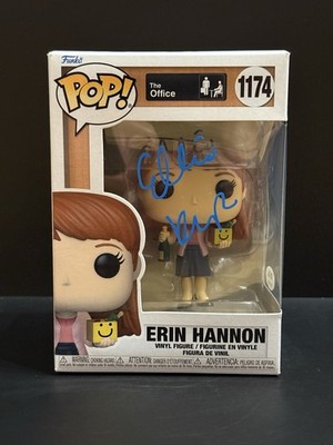 RAR - PSA COA signed Ellie Kemper Erin Hannon The Office handsigniert Funko Pop!