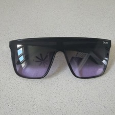Quay  Nightfall  Shield Sunglasses - Black Fr...