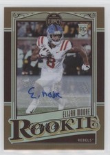 2021 Panini Legacy Rookies Premium Penmanship Bronze /100 Elijah Moore Auto 00jz