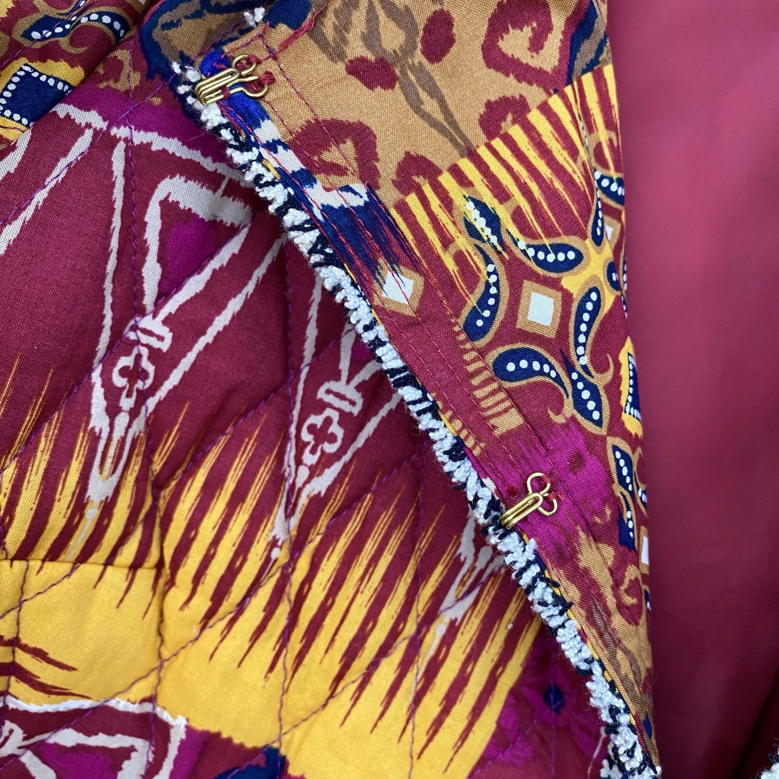 Ruby Rd Patchwork Jacket Quilted Cotton Womens 14… - image 6