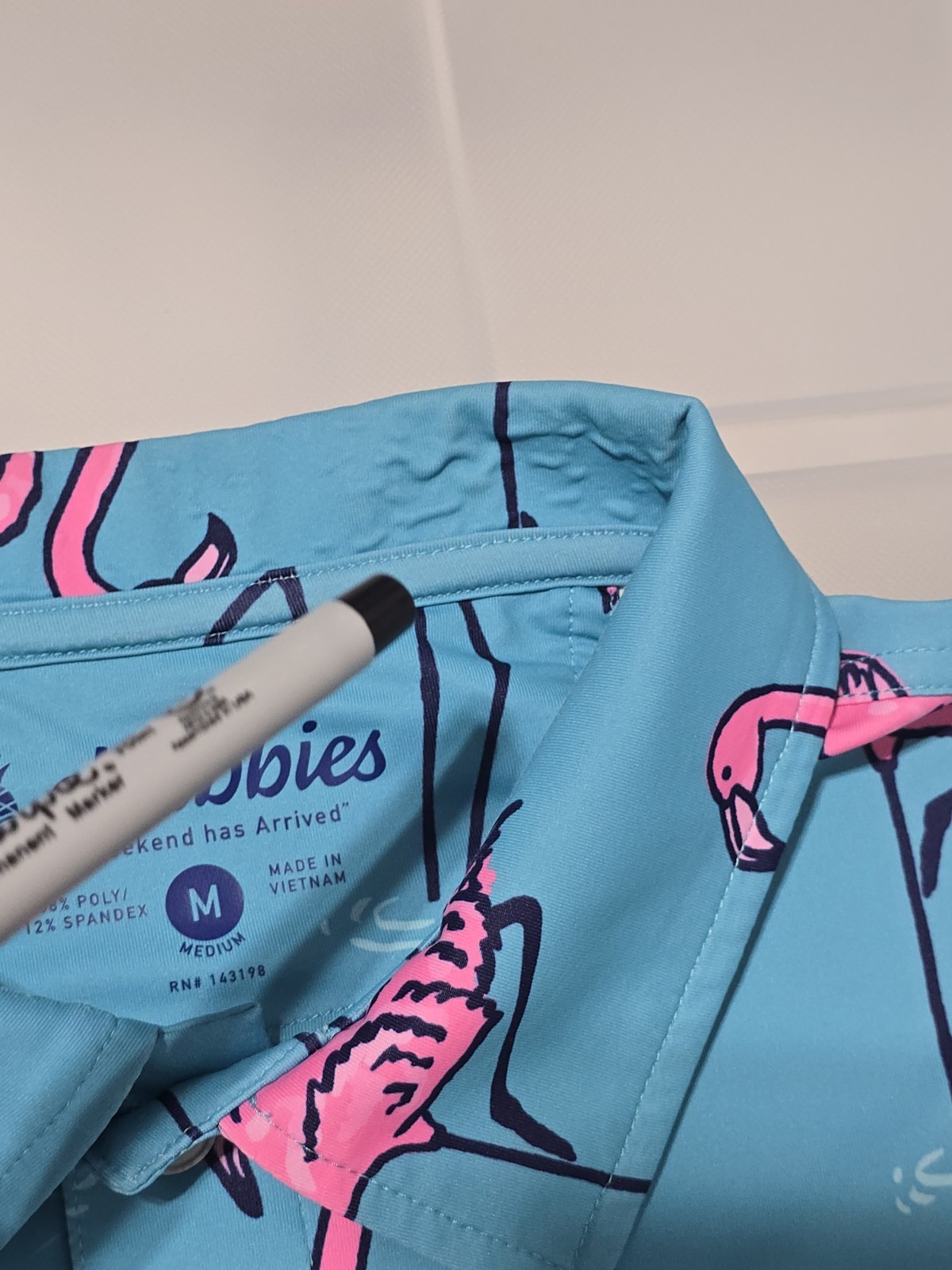 Chubbies Performance Polo Men Size Medium - image 5